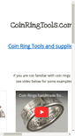 Mobile Screenshot of coinringtools.com