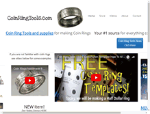 Tablet Screenshot of coinringtools.com